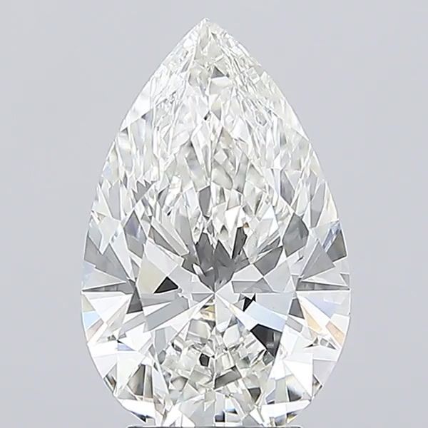 4.08 ct. pear Lab Grown Diamond front image