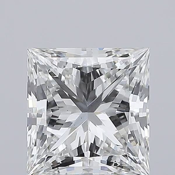 2.57 ct. princess Lab Grown Diamond front image