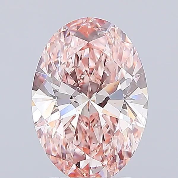 3.04 ct. oval Lab Grown Diamond front image