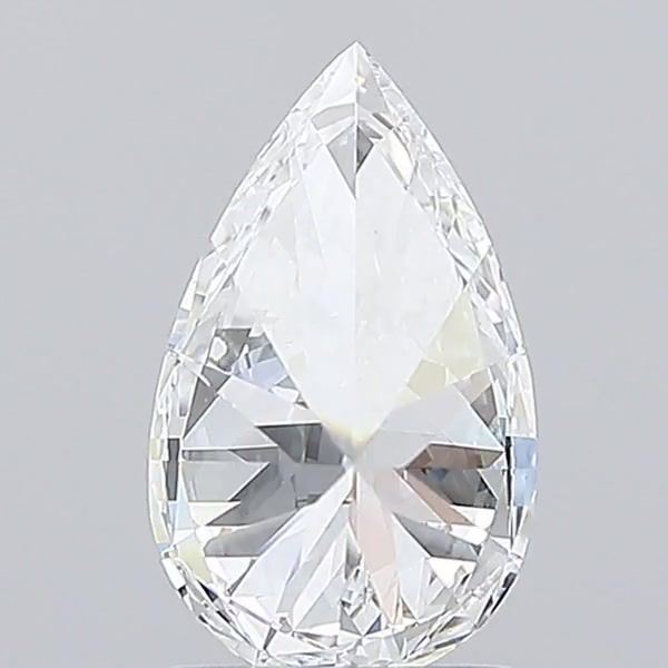 1.01 ct lab-grown Pear Diamond
