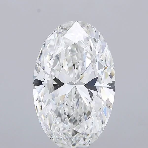 15.00 ct. oval Lab Grown Diamond front image