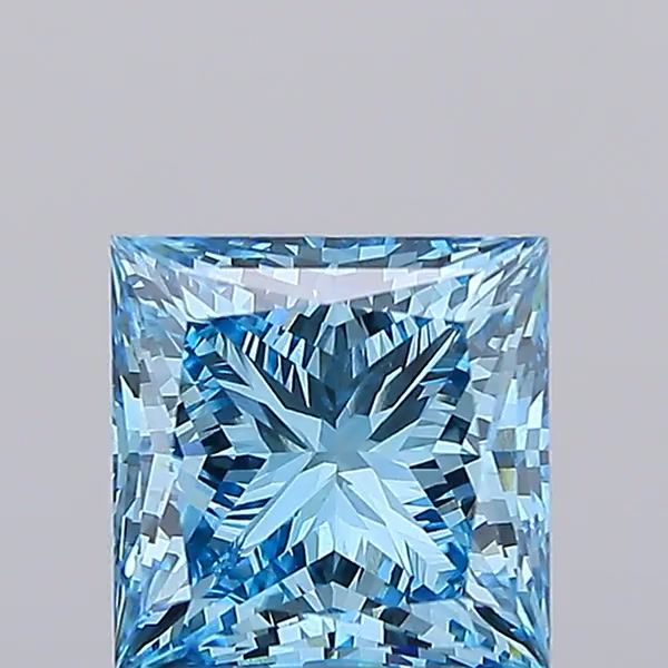 4.06 ct. princess Lab Grown Diamond front image