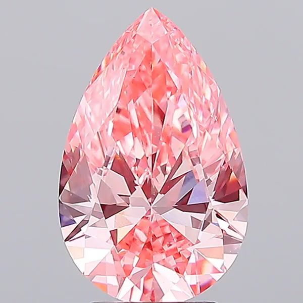 4.01 ct. pear Lab Grown Diamond front image
