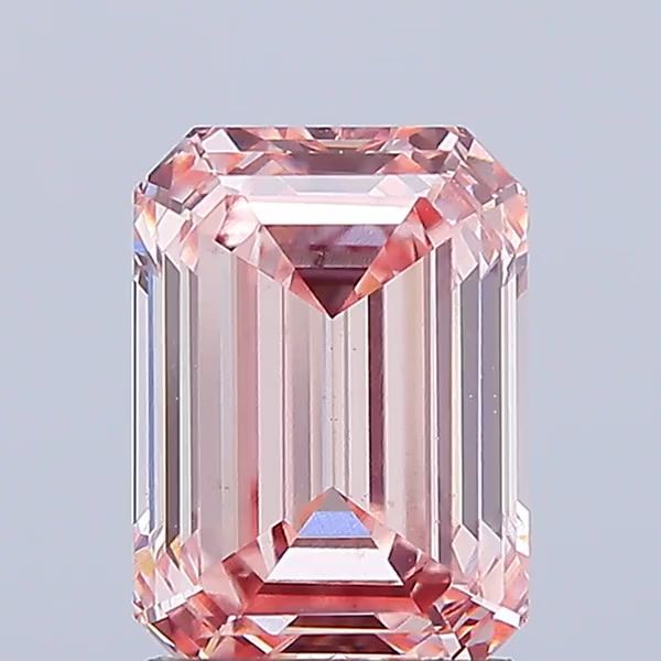 2.31 ct. emerald Lab Grown Diamond front image