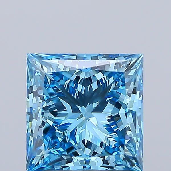 2.68 ct. princess Lab Grown Diamond front image