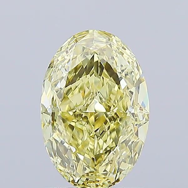 2.06 ct. oval Lab Grown Diamond front image