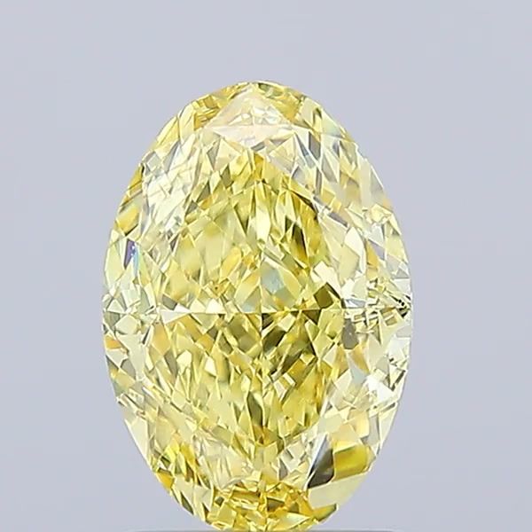 2.07 ct. oval Lab Grown Diamond front image