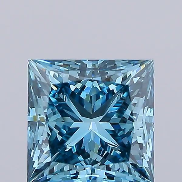1.57 ct. princess Lab Grown Diamond front image