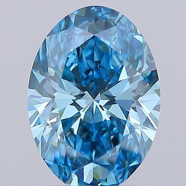 1.52 ct. oval Lab Grown Diamond front image