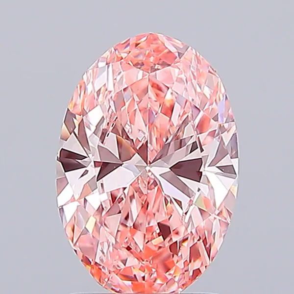 2.09 ct. oval Lab Grown Diamond front image