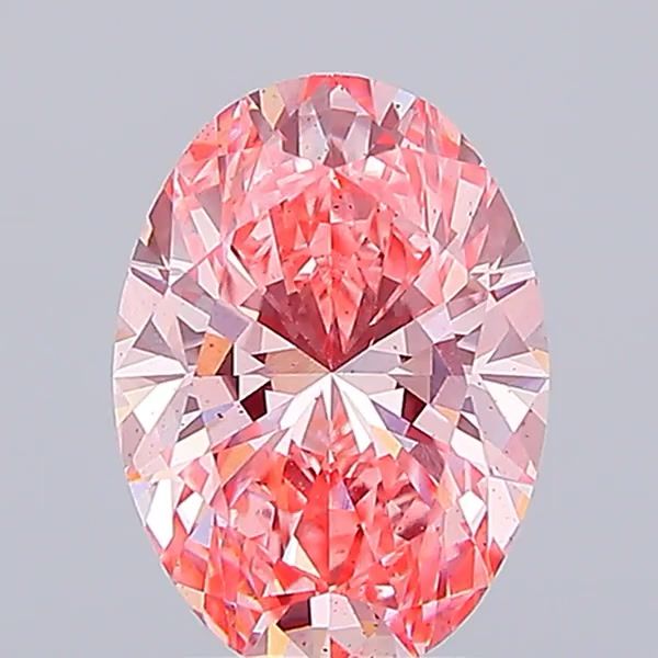 2.54 ct. oval Lab Grown Diamond front image