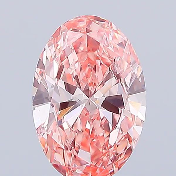 1.04 ct. oval Lab Grown Diamond front image
