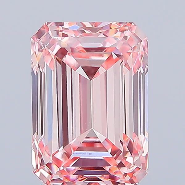 3.05 ct. emerald Lab Grown Diamond front image