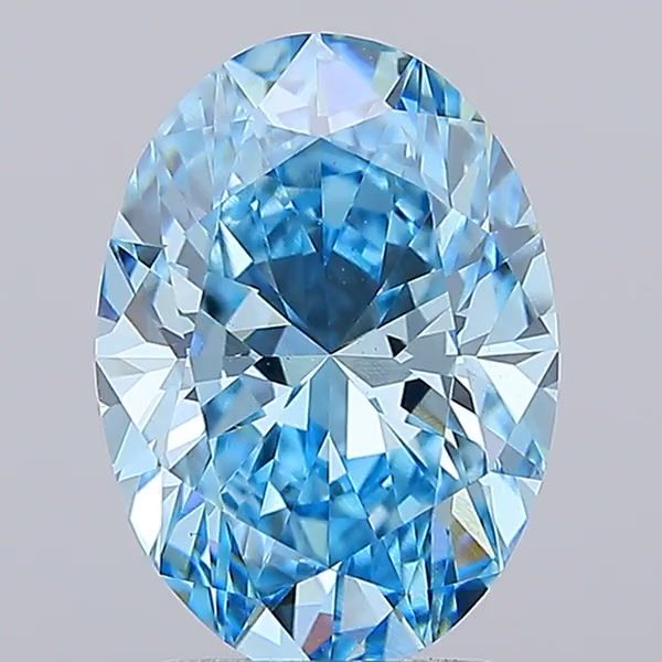 3.01 ct. oval Lab Grown Diamond front image