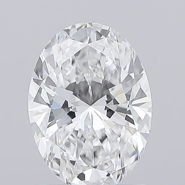1.58 ct. oval Lab Grown Diamond front image