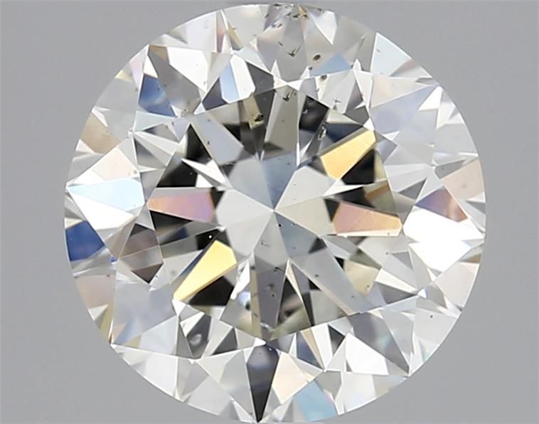Diamant Rond 2.00 ct - Couleur J - Pureté SI2