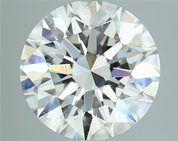 Diamant Rond 2.50 ct - Couleur J - Pureté SI2