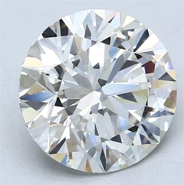 3.37 ct Round diamond