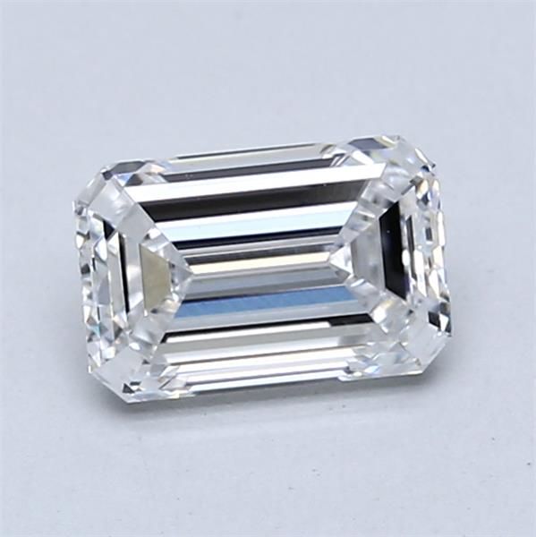 Diamant Émeraude 1.04 ct - Couleur D - Pureté VS1