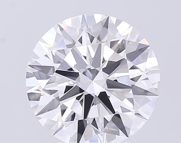 Diamant Rond 3.83 ct - Couleur E - Pureté VVS2