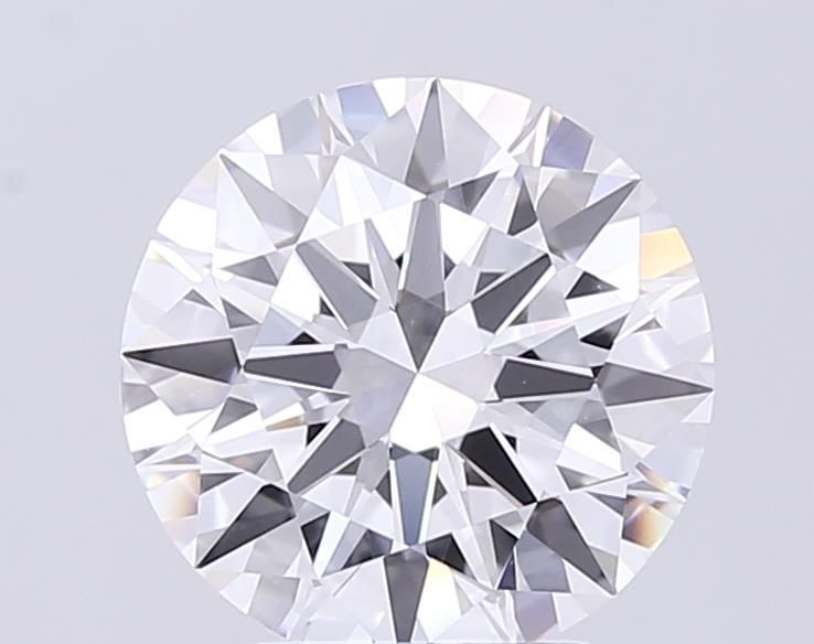Diamant Rond 3.55 ct - Couleur D - Pureté VVS2