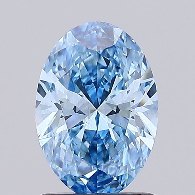 1.2 CT Fancy Vivid Blue OVAL