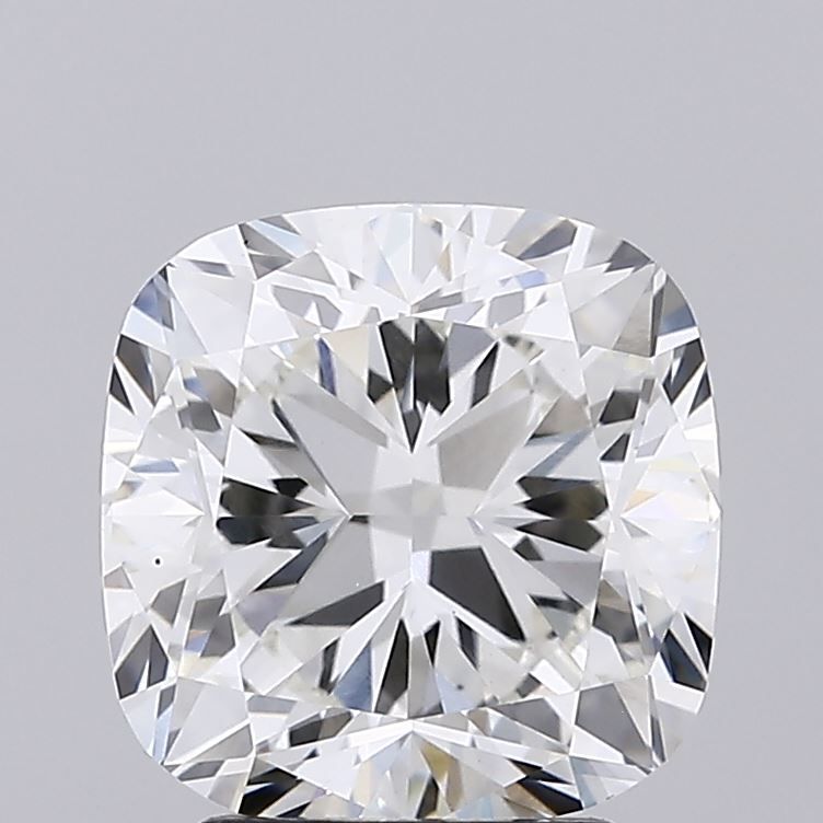 3.08 ct lab-grown Cushion brilliant Diamond