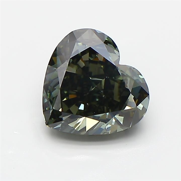 1.78 CT Fancy Deep Green HEART