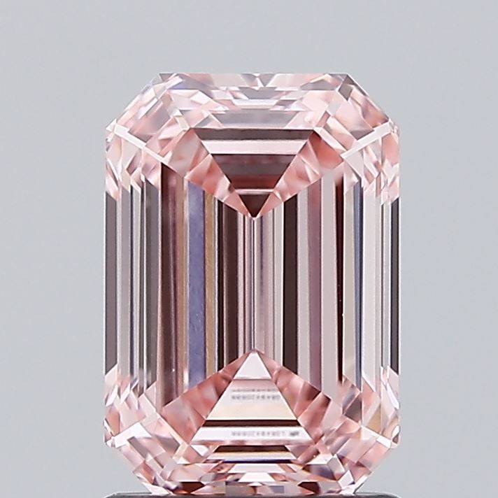 1.68 CT Fancy Intense Pink EMERALD