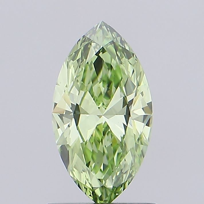 1.01 CT Fancy Vivid Green MARQUISE