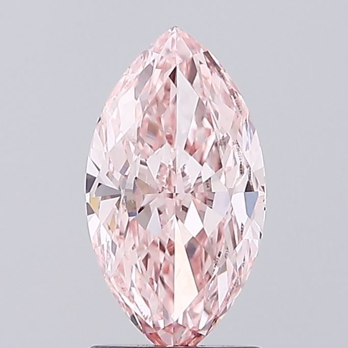 1.59 CT Fancy Intense Pink MARQUISE