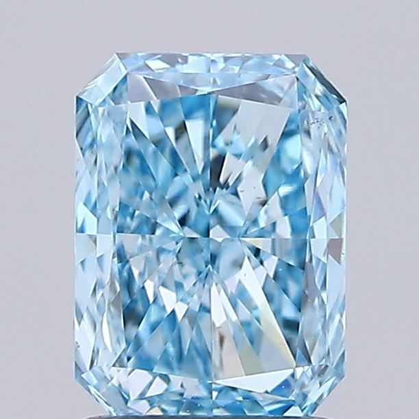 1.51 CT Fancy Vivid Blue RADIANT