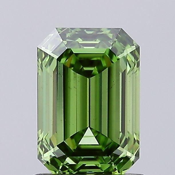 1.26 CT Fancy Vivid Green EMERALD