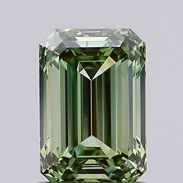 1.0 CT Fancy Vivid Green EMERALD
