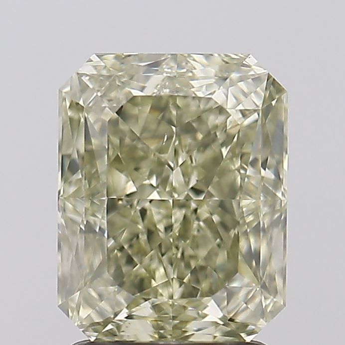 Diament 2.5 ct Fancy Greenish Gray/SI1