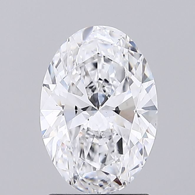 1.51 ct lab-grown Oval Diamond