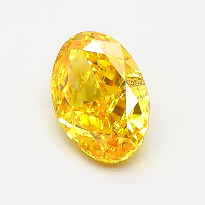 1.04 CT Fancy Vivid Yellow OVAL