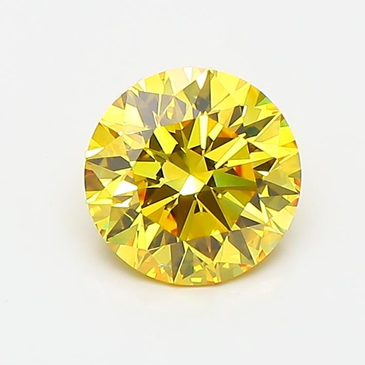 1.16 CT Fancy Vivid Yellow ROUND