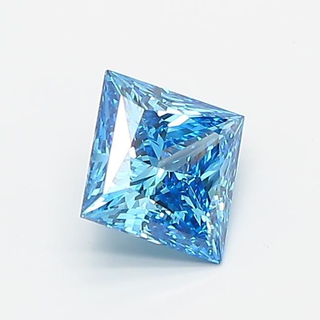 0.83 CT Fancy Vivid Blue PRINCESS