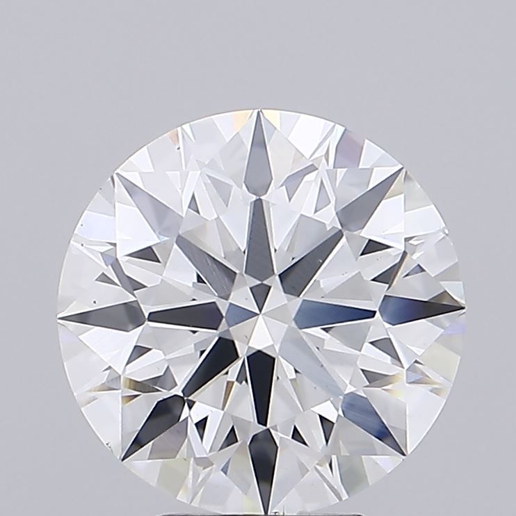 Diamant Rond 5.06 ct - Couleur E - Pureté VS2