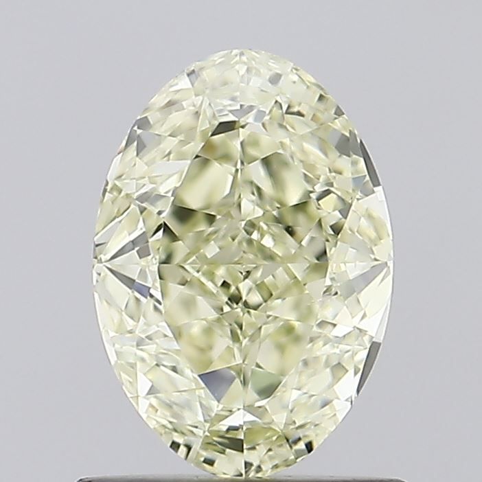 Diament 1.01 ct Fancy Light Greenish Yellow/SI1