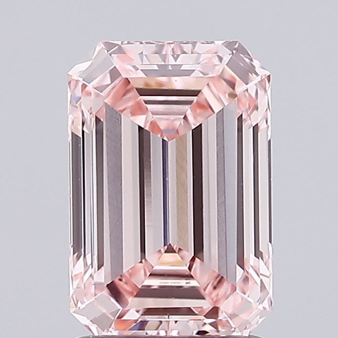 1.58 CT Fancy Intense Pink EMERALD