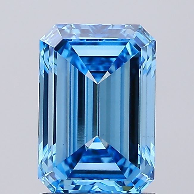 1.47 CT Fancy Vivid Blue EMERALD