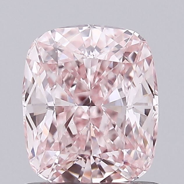 0.96 CT Fancy Pink CUSHION BRILLIANT