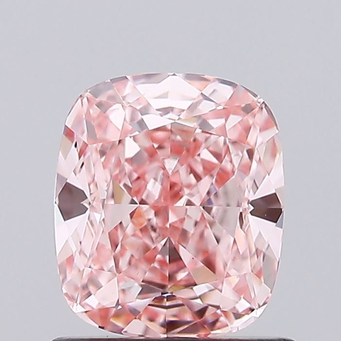 1.12 CT Fancy Vivid Pink CUSHION MODIFIED