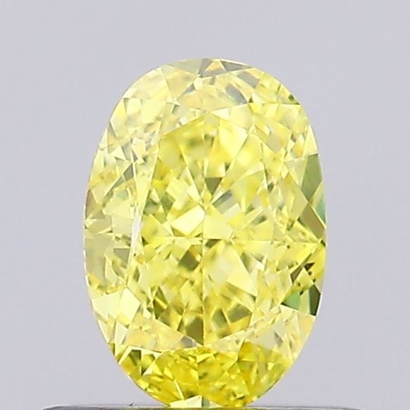 0.5 CT Fancy Vivid Yellow OVAL
