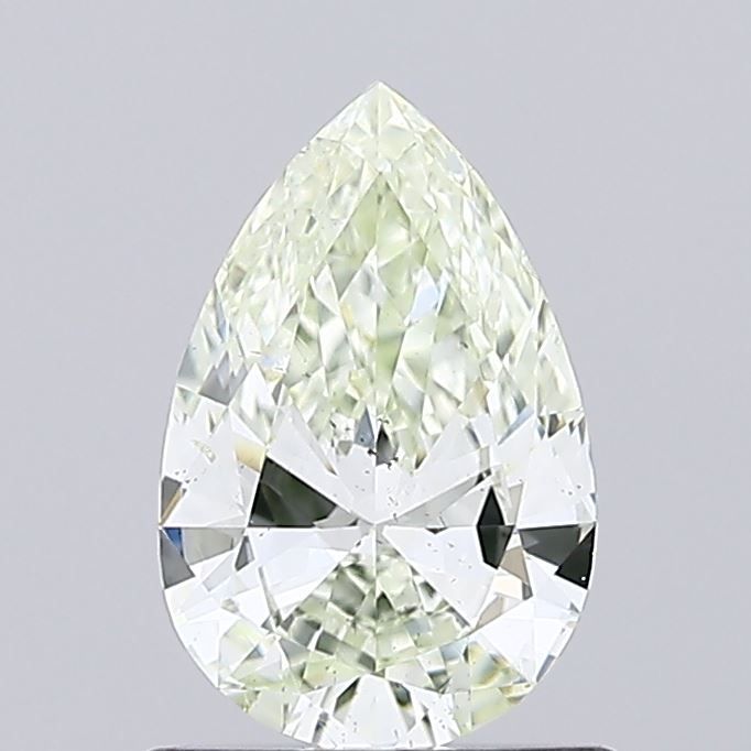 Diament 0.8 ct Fancy Light Green Yellow/SI1