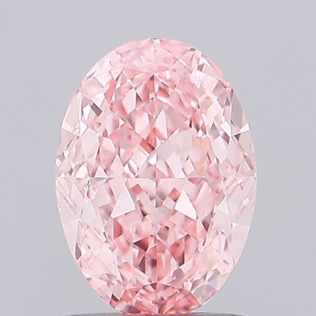 1.51 CT Fancy Vivid Pink OVAL