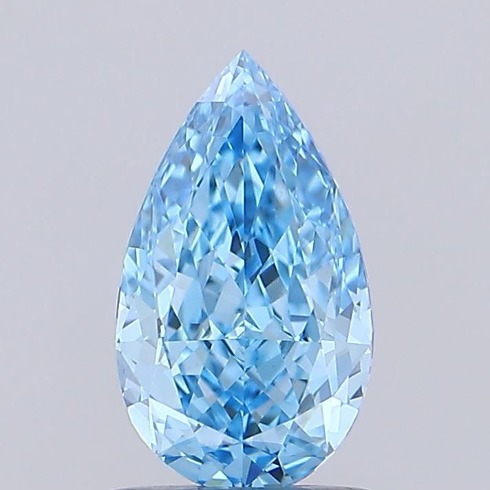 1.31 CT Fancy Vivid Blue PEAR