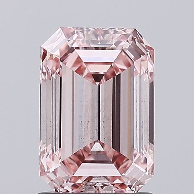 1.55 CT Fancy Intense Pink EMERALD
